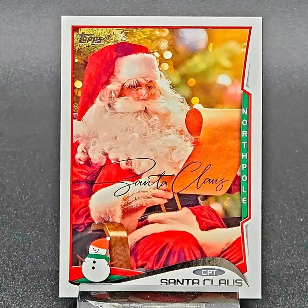 Topps Holiday The Santa Archives SSP Short Print Santas 1961, 1978, 1985 & 2014